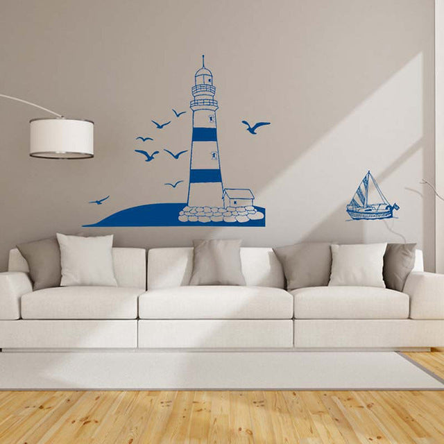 Removable Wall sticker Lighthouse Wall Stickers